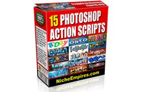 15 Photoshop Action Script Collection