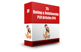 25 Dating and Relationships PLR Articles V13
