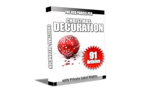 Decorating for Christmas PLR Articles