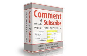 Comment and Subscribe WordPress Plugin