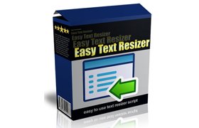 Easy Text Resizer
