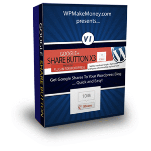 Google+ Share Button X3