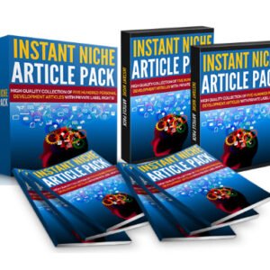 Instant Niche Article Pack 2000+