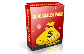 Quick Sales Page Profits WordPress Plugin