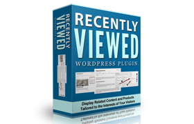 Recently Viewed WordPress Plugin