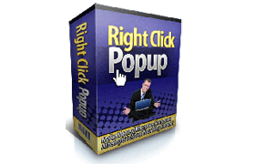Right Click Popup WP Plugin