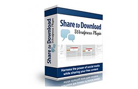 Share To Download WordPress Plugin