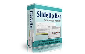 SlideUp Bar WordPress Plugin
