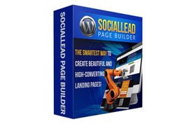 SocialLead Page Builder WP Plugin