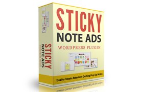 Sticky Note Ads WordPress Plugin