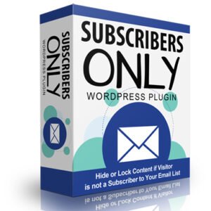 Subscribers Only WordPress Plugin