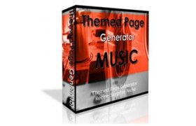Themed Page Generator Music