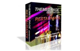 Themed Page Generator Restaurants