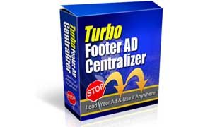 Turbo Footer Ad Centralizer