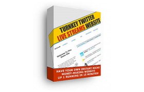 Turnkey Twitter Live Streams Website