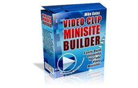 Video Clip Minisite Builder