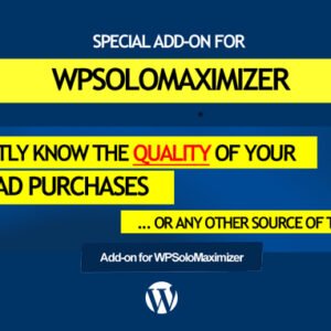 WP Solo Maximizer Add-On Plugin