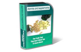 Vitamins and Supplements PLR Articles