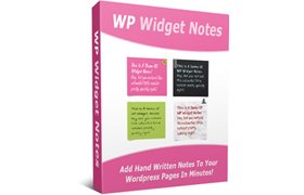 WP Widget Notes Plugin