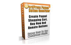 WordPress PayPal Button Generator Plugin