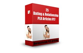 25 Dating and Relationships PLR Articles V17