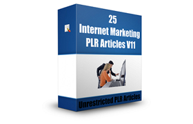25 Internet Marketing PLR Articles Vol 2
