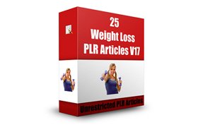 25 Weight Loss PLR Articles V17