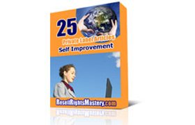 25 PLR Self Improvement Articles