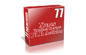 77 Xmas Product Reviews PLR Articles