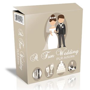 A Fun Wedding PLR Articles