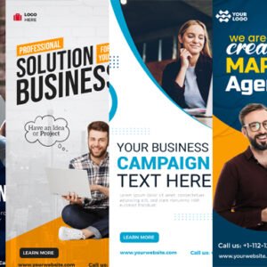 Business Vertical Ad Templates