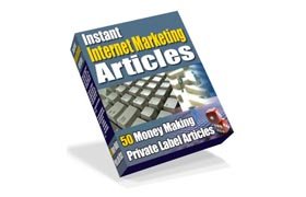 Instant Internet Marketing Articles