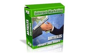 Internet Marketing Unrestricted Articles