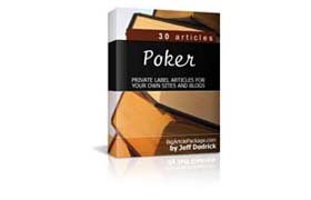 Poker PLR Articles