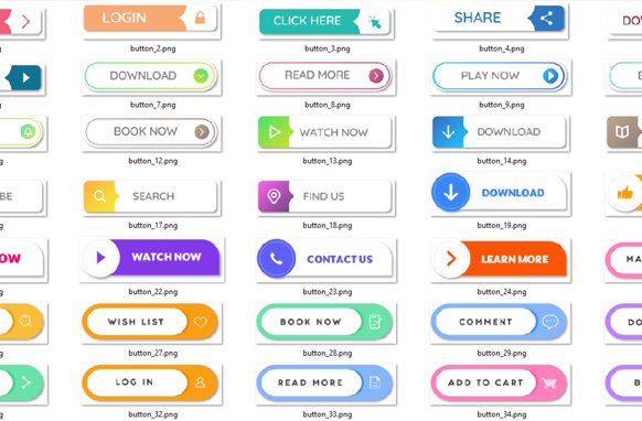 Transparent Call To Action Buttons