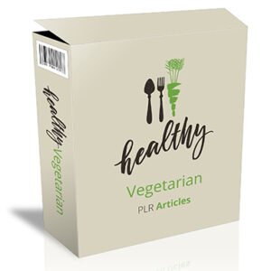Healthy Vegetarian PLR Articles